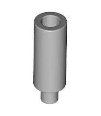 LEGO - Minifiguur-accessoire, kaars - Light Bluish Gray | N - Thumbnail