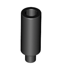 LEGO - Minifiguur-accessoire, kaars - Black | N - Thumbnail