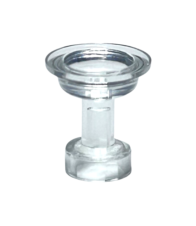 LEGO - Minifiguur-accessoire, ijscoupe / cocktailglas - Trans-Clear | N