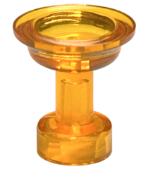 LEGO - Minifiguur-accessoire, ijscoupe / cocktailglas - Trans-Orange | N - Thumbnail