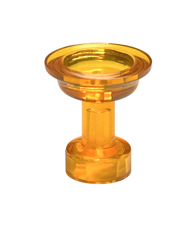 LEGO - Minifiguur-accessoire, ijscoupe / cocktailglas - Trans-Orange | N