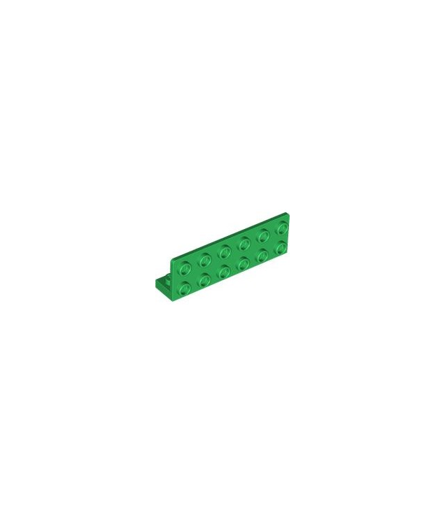 LEGO - Beugel 1 x 6 - 2 x 6 omgekeerd met 1 x 4 uitsparing - Green | N