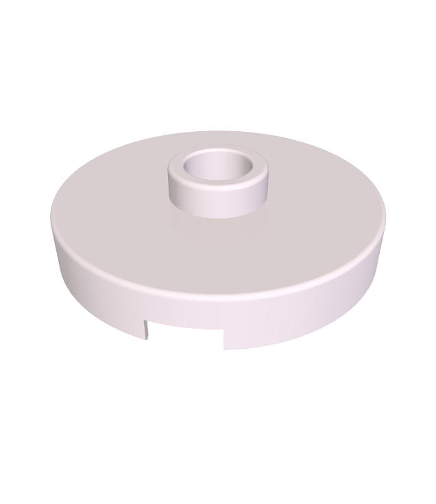 LEGO - Tegel, rond 2 x 2 met open nop - Lavender | N