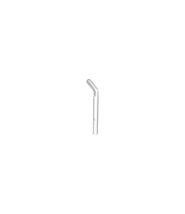 LEGO - Minifiguur-accessoire, hockeystick met ronde steel - White | N
