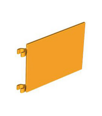 LEGO - Vlag 6 x 4 - Bright Light Orange | N - Thumbnail