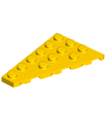 LEGO - Wig, plaat 6 x 4 links - Yellow | N - Thumbnail