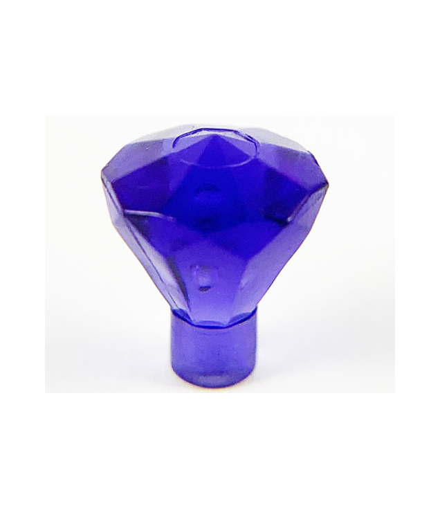 LEGO - Steen 1 x 1 edelsteen 24 facetten - Trans-Purple | N