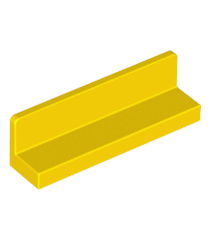 LEGO - Paneel 1 x 4 x 1 - Yellow | N - Thumbnail