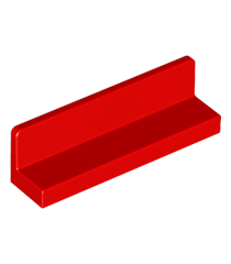LEGO - Paneel 1 x 4 x 1 - Red | N - Thumbnail