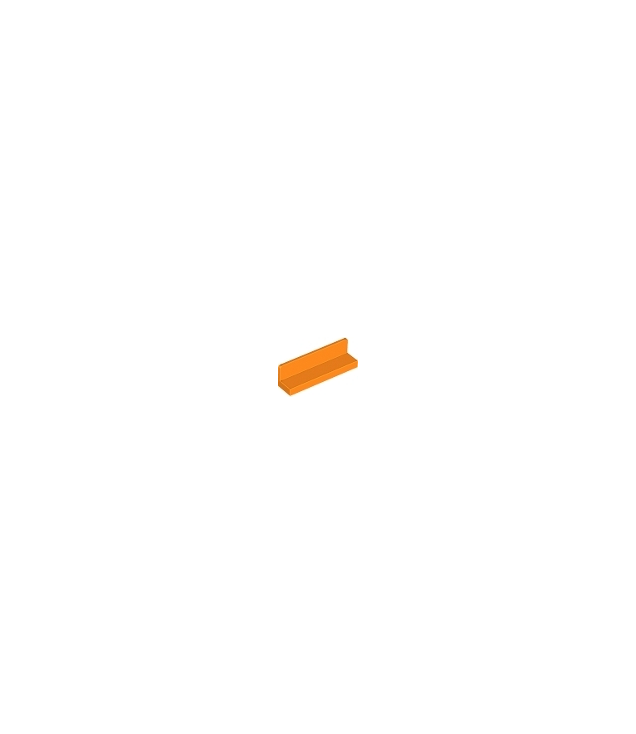 LEGO - Paneel 1 x 4 x 1 - Orange | N