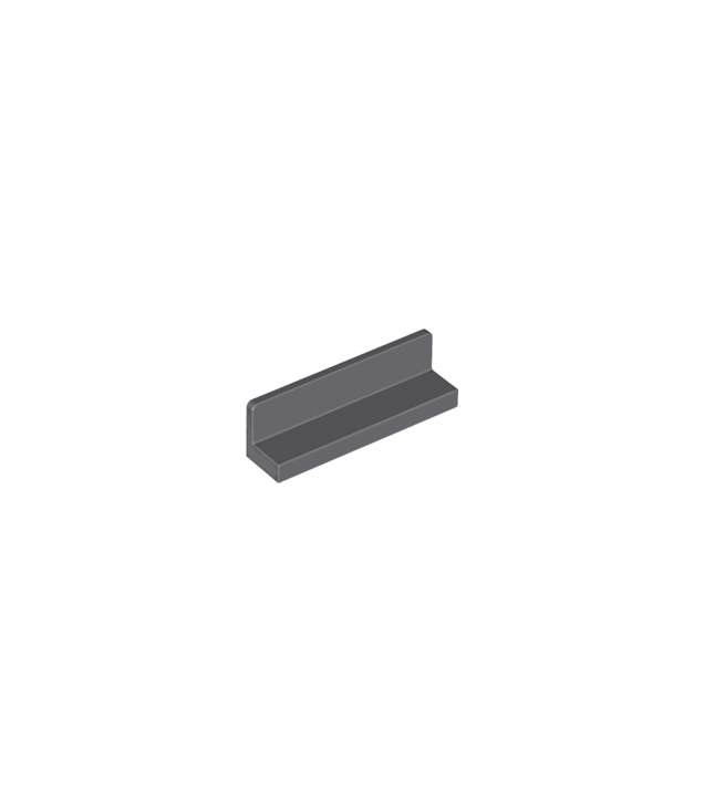 LEGO - Paneel 1 x 4 x 1 - Dark Bluish Gray | N