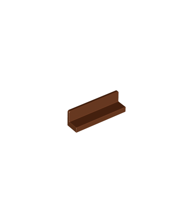 LEGO - Paneel 1 x 4 x 1 - Reddish Brown | N
