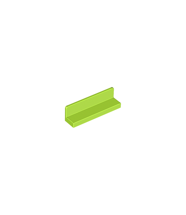 LEGO - Paneel 1 x 4 x 1 - Lime | N
