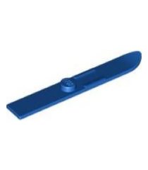 LEGO - Minifiguur-accessoire, ski 6L (48mm lang) - Blue | N - Thumbnail