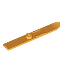 LEGO - Minifiguur-accessoire, ski 6L (48mm lang) - Orange | N - Thumbnail