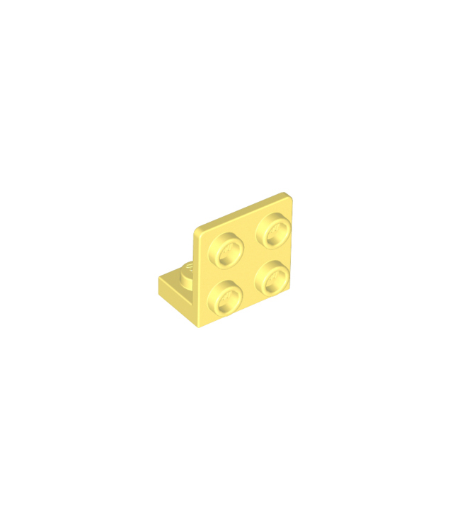 LEGO - Beugel 1 x 2 - 2 x 2 omgekeerd - Bright Light Yellow | N