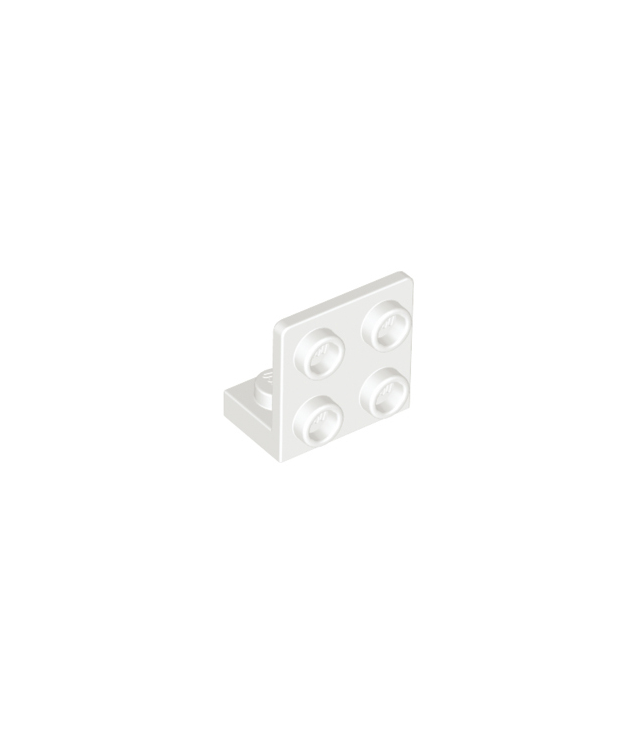 LEGO - Beugel 1 x 2 - 2 x 2 omgekeerd - White | N