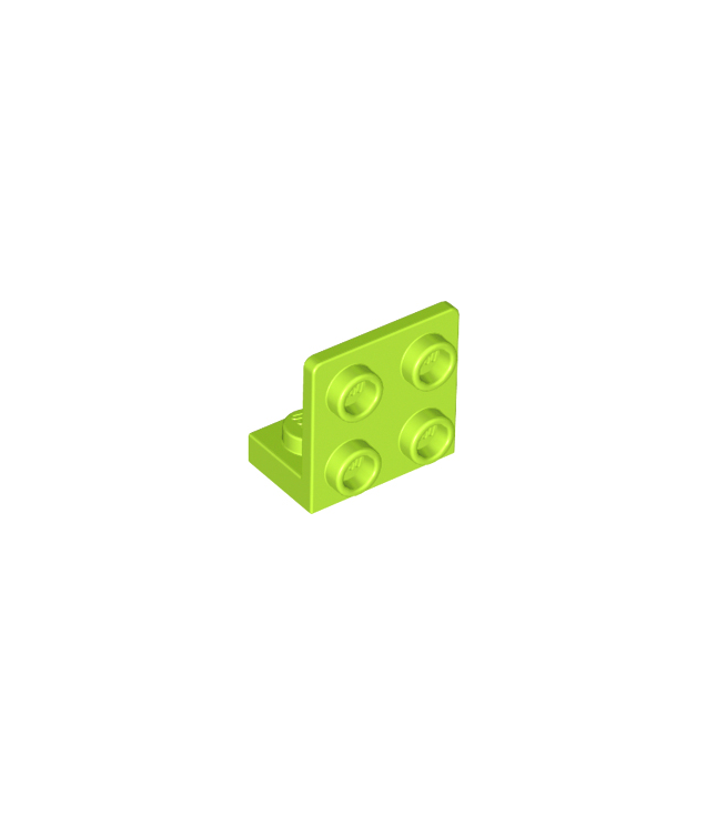LEGO - Beugel 1 x 2 - 2 x 2 omgekeerd - Lime | N