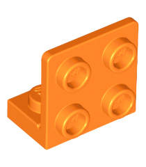 LEGO - Beugel 1 x 2 - 2 x 2 omgekeerd - Orange | N - Thumbnail