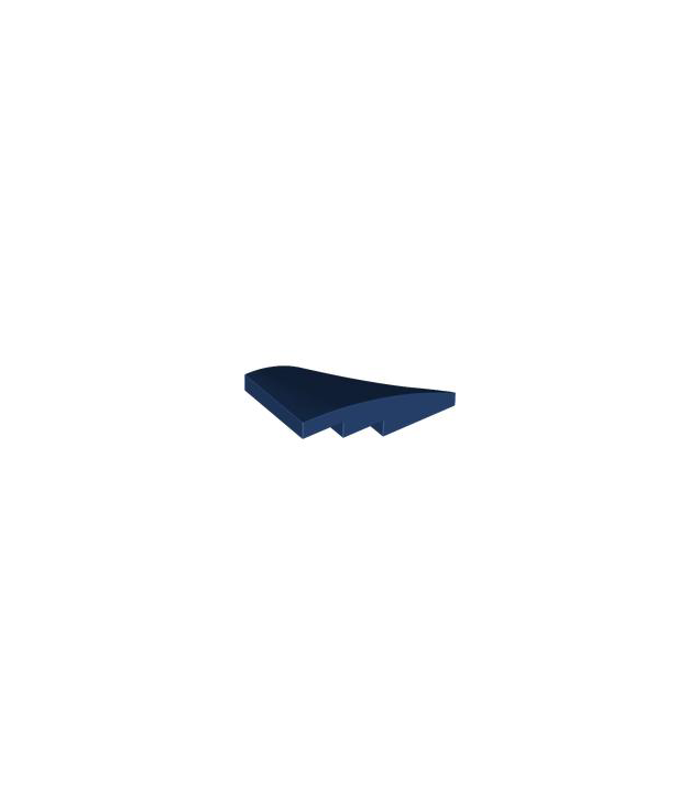 LEGO - Wig 4 x 2 links zonder noppen - Dark Blue | N