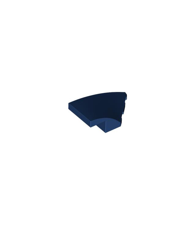 LEGO - Wig 4 x 2 rechts zonder noppen - Dark Blue | N