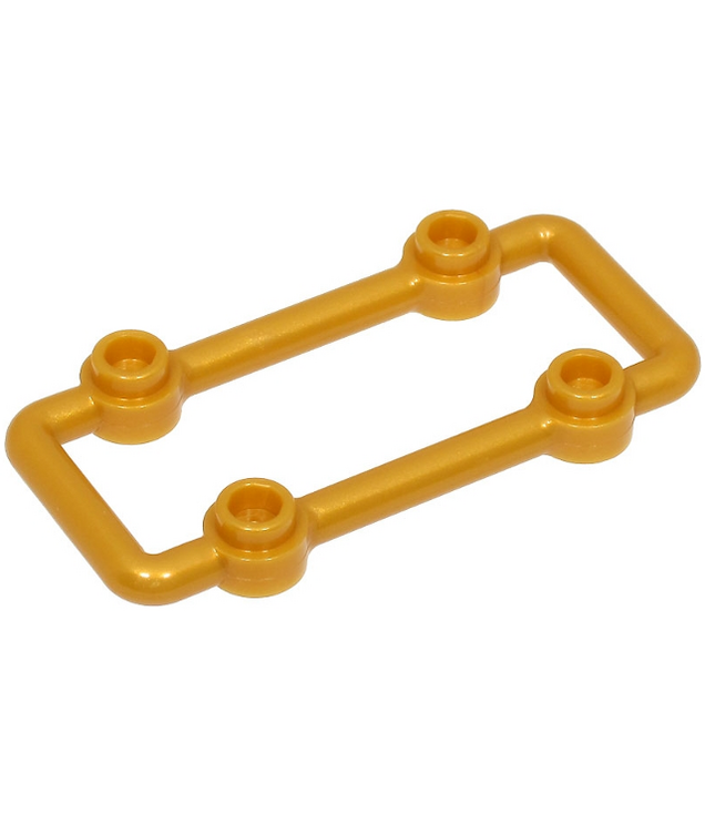LEGO - Staaf 1 x 6 x 3 met 4 noppen - Pearl Gold | N