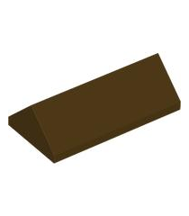 LEGO - Helling 45 graden 2 x 4 dubbel - Dark Brown | N - Thumbnail