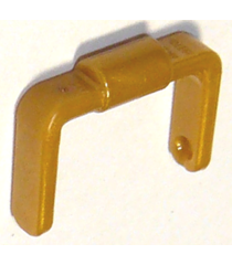 LEGO - Minifiguur-accessoire, emmer 1 x 1 x 1 met handvat / scooterstandaard - Pearl Gold | N - Thumbnail