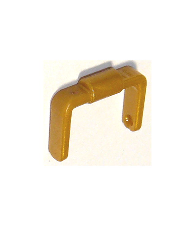 LEGO - Minifiguur-accessoire, emmer 1 x 1 x 1 met handvat / scooterstandaard - Pearl Gold | N