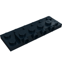 LEGO - Plaat, gemodificeerd 2 x 6 x 2/3 met 4 noppen aan zijkant - Black | N - Thumbnail