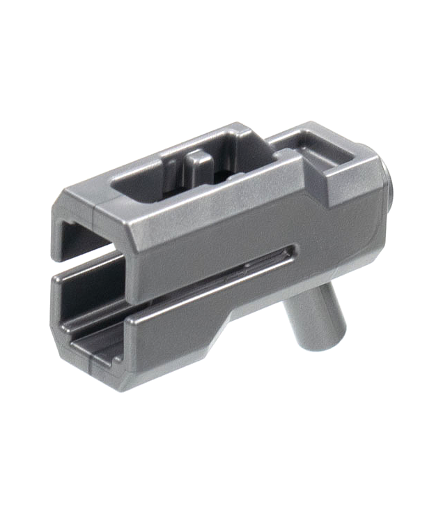 LEGO - Minifiguur-wapen bazooka / mini-blaster - Flat Silver | N