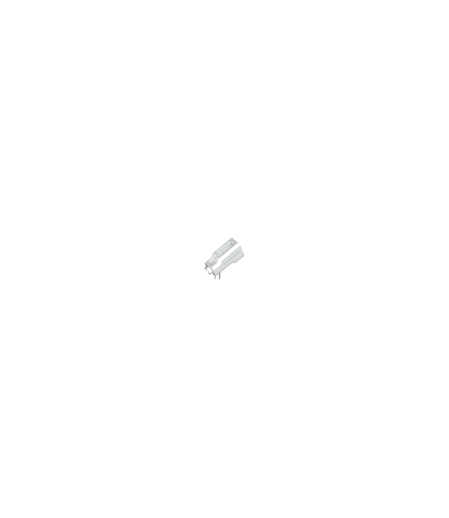 LEGO - Minifiguur-wapen bazooka / mini-blaster - White | N