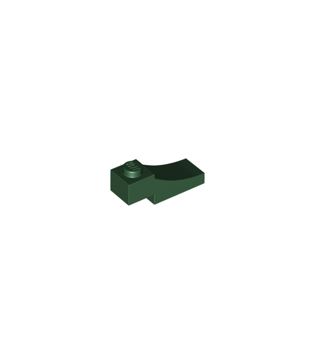 LEGO - Boog 1 x 3 omgekeerd - Dark Green | N