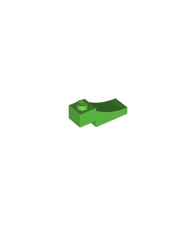LEGO - Boog 1 x 3 omgekeerd - Bright Green | N