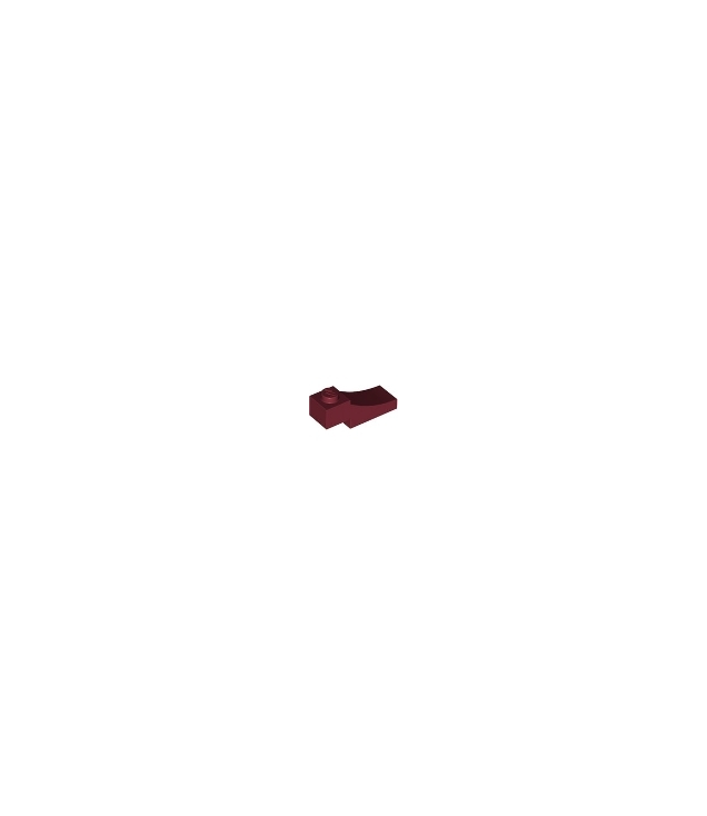 LEGO - Boog 1 x 3 omgekeerd - Dark Red | N