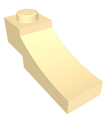 LEGO - Boog 1 x 3 omgekeerd - Light Nougat | N - Thumbnail