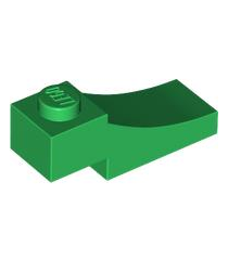 LEGO - Boog 1 x 3 omgekeerd - Green | N - Thumbnail