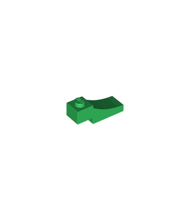 LEGO - Boog 1 x 3 omgekeerd - Green | N