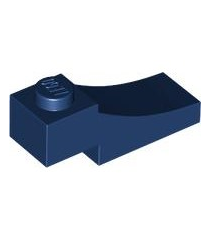 LEGO - Boog 1 x 3 omgekeerd - Dark Blue | N - Thumbnail