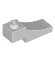 LEGO - Boog 1 x 3 omgekeerd - Light Bluish Gray | N - Thumbnail
