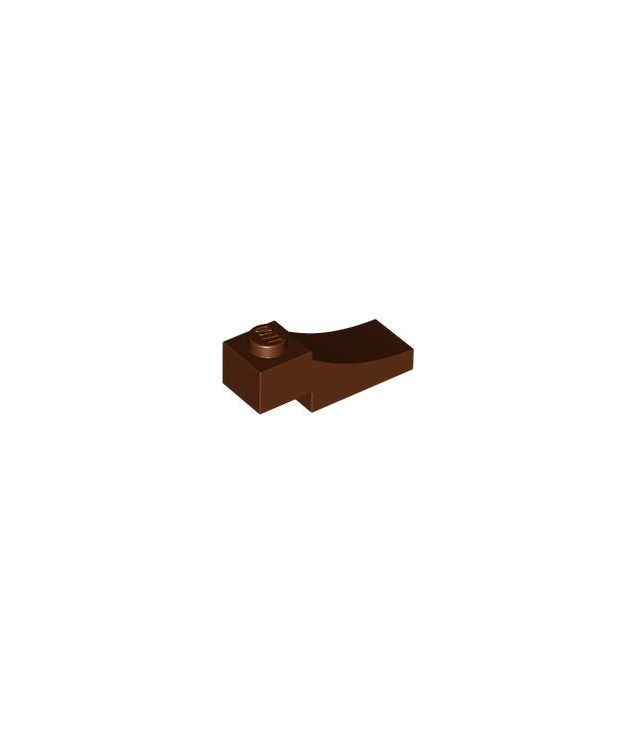 LEGO - Boog 1 x 3 omgekeerd - Reddish Brown | N
