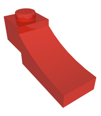 LEGO - Boog 1 x 3 omgekeerd - Red | N - Thumbnail