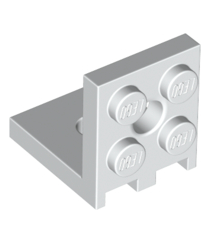 LEGO - Beugel 2 x 2 - 2 x 2 met 2 gaten - White | N - Thumbnail