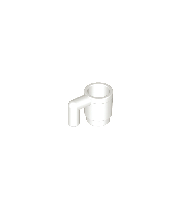 LEGO - Minifiguur-accessoire, beker - White | N