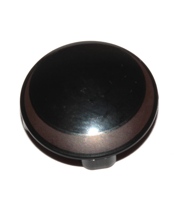 LEGO - Plaat, rond 2 x 2 met afgeronde onderkant en donkerzandkleurige maansikkel - Black | N