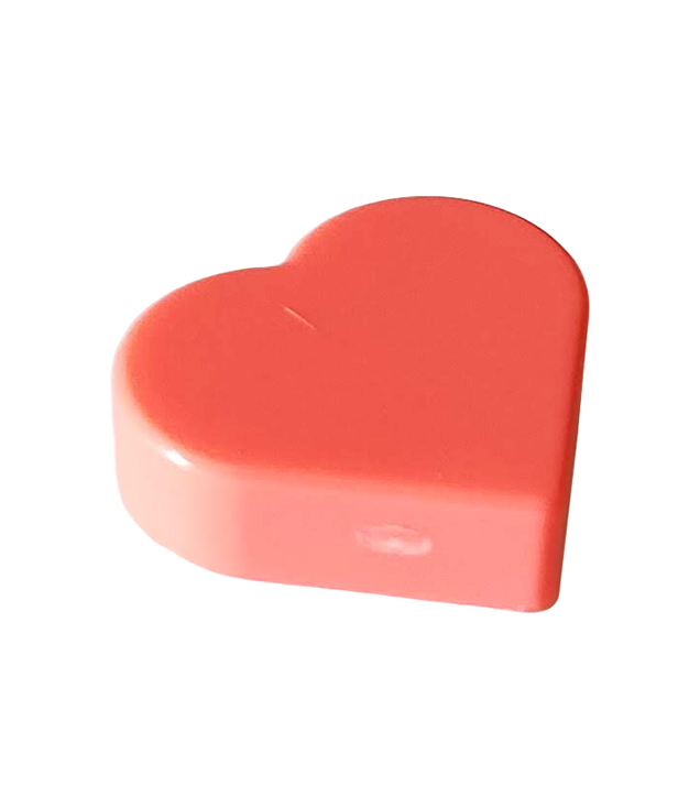 LEGO - Tegel, rond 1 x 1 hart - Coral | N