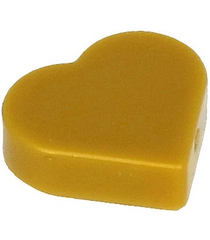 LEGO - Tegel, rond 1 x 1 hart - Pearl Gold | N - Thumbnail