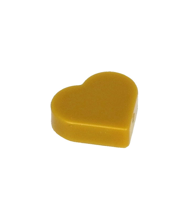 LEGO - Tegel, rond 1 x 1 hart - Pearl Gold | N