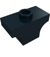 LEGO - Boog 1 x 2 jumper - Black | N - Thumbnail