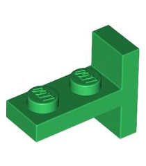 LEGO - Beugel 1 x 2 - 2 x 1 gecentreerd - Green | N - Thumbnail